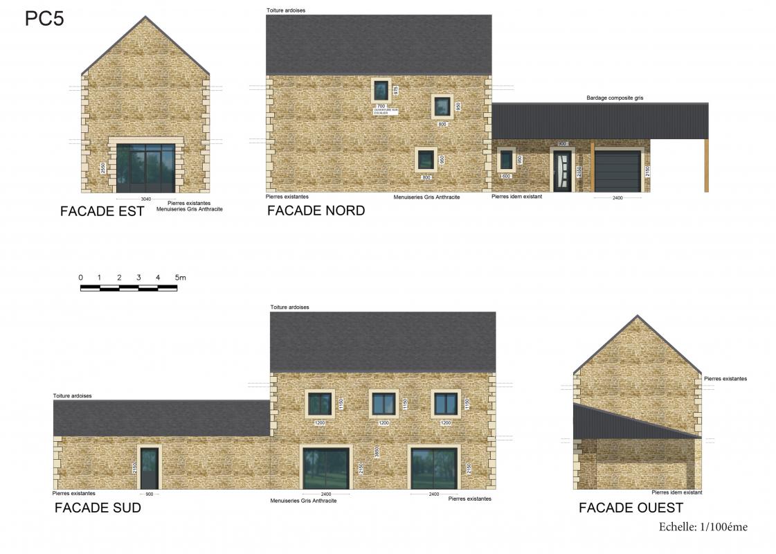 Façades projet