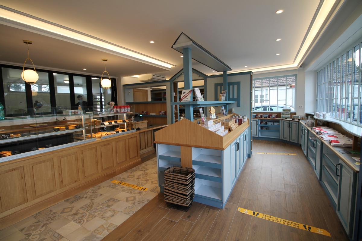 Photos de la biscuiterie après travaux