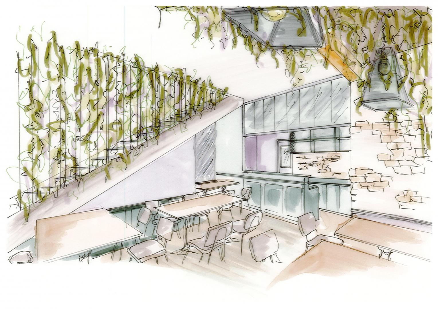 croquis restaurant