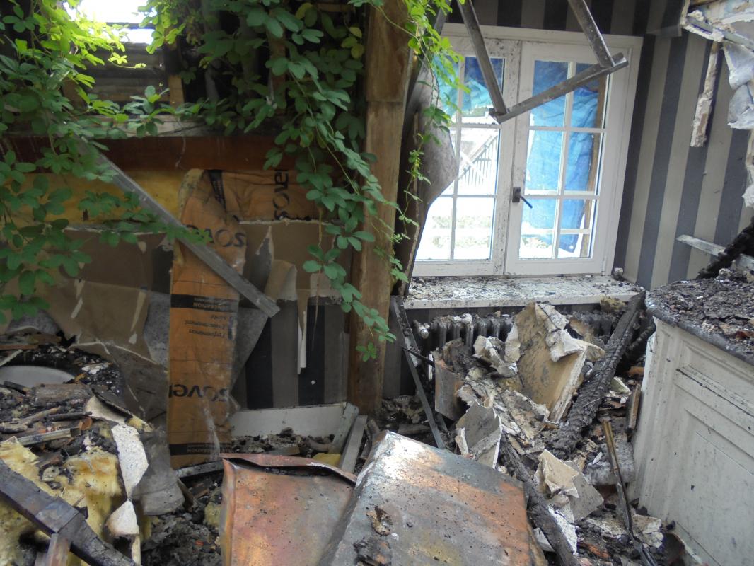 Photos 1 an après l'incendie