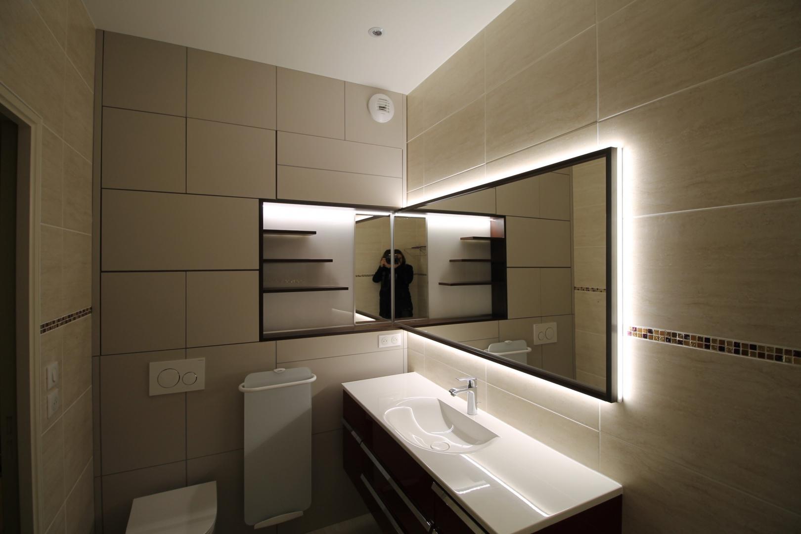 Création d'un ensemble sur mesure pour une salle de bain